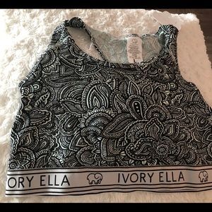 Ivory Ella racerback bralette